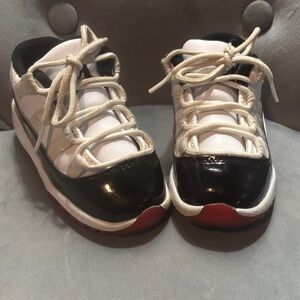 Jordan Kids Sneakers in Black, White, and Red